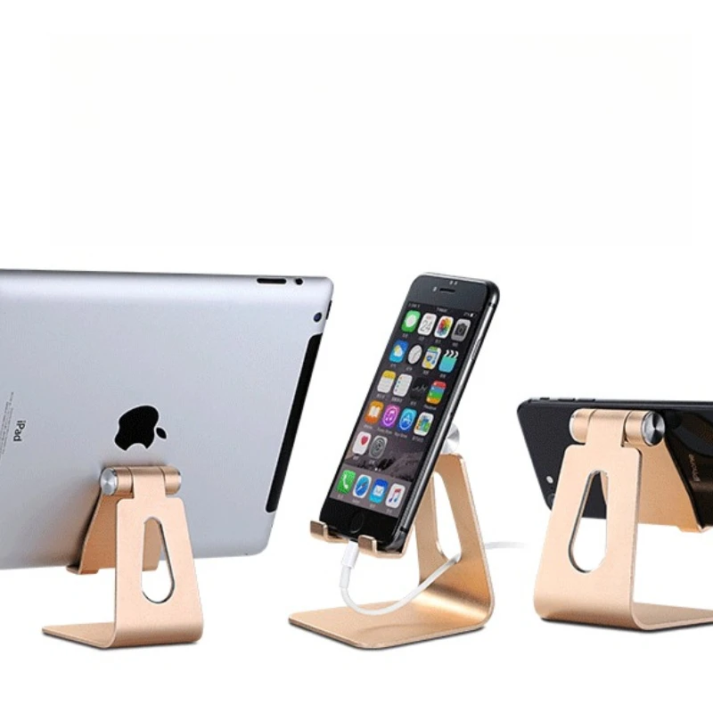 Single Folding Mobile Phone Tablet Pad Universal Bracket Desktop Metal Bracket