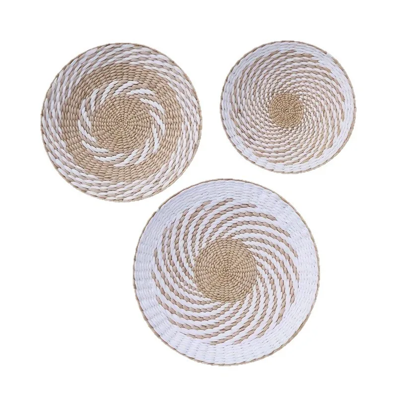 

DSA woven restaurant hotel homestay wall decoration living room bedroom wall tray wall woven decorative pendant