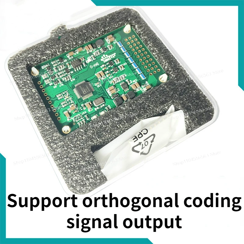 

AD2S1210 16-Bit Rotary Encoder Module - RDC/Resolver Compatible with Quadrature Signal Output