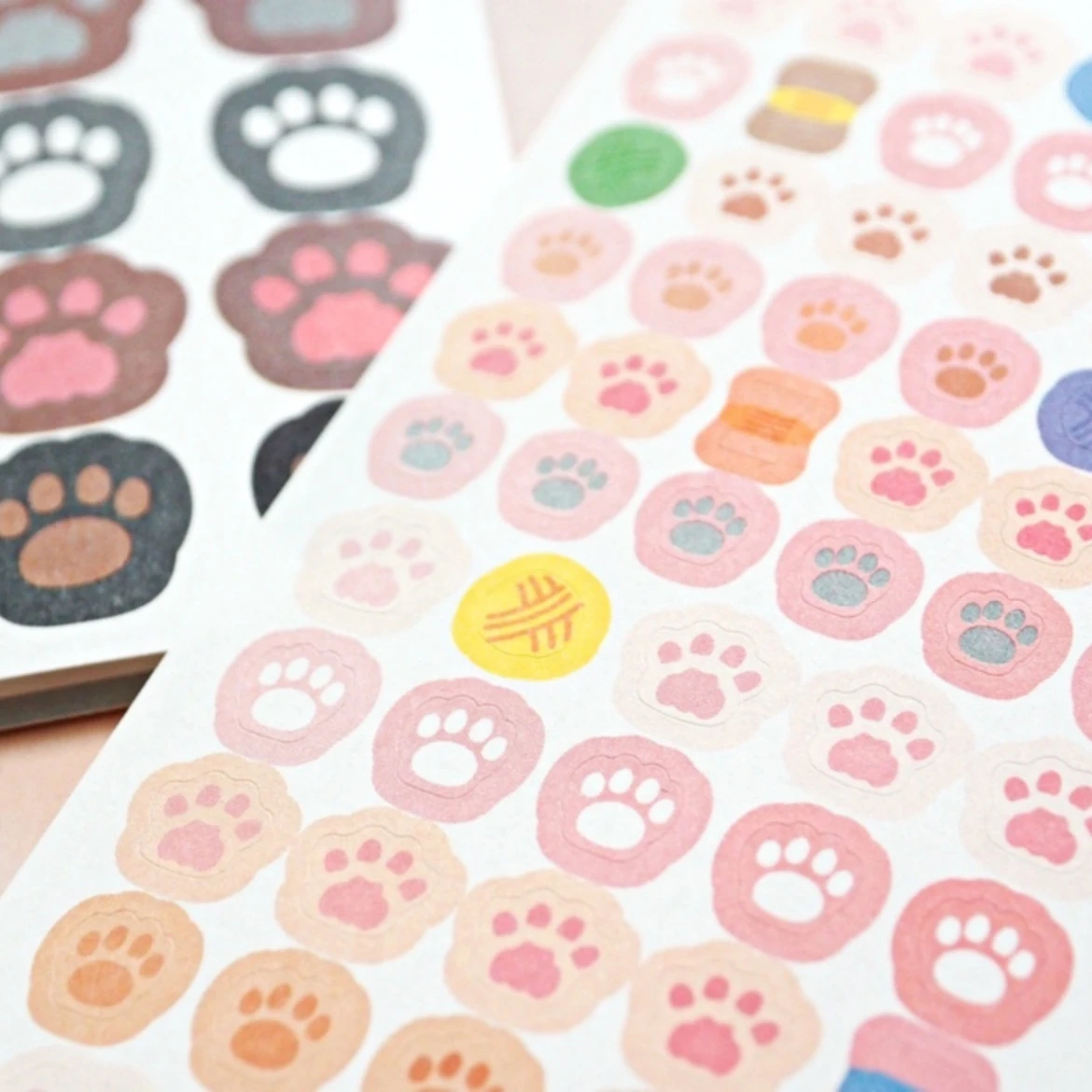 Korean Import 4 Seasons Forest Paper Stickers Scrapbooking Diy Journal Stationery Cute Sticker Deco Aesthetic Art Supplies