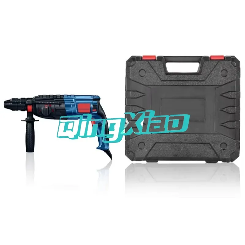 800W 26mm Electric Hammer Drill Multi Function Rotary Impact Drill Full Tool Case Set Suitable For General Hardwares Maintenance