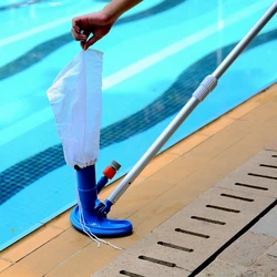 Professional Pool Vacuum Cleaning Tool Swimming Pool Cleaner Set  Cleaner Brush for Hot Spring Outdoor with US. connector