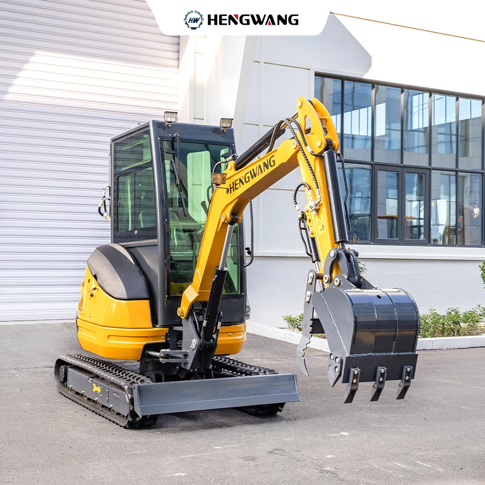 Mini Crawler Excavator 2.5 Tons Hydraulic Mini Excavator Bagger Construction Machinery Engineering CE Certification Customized