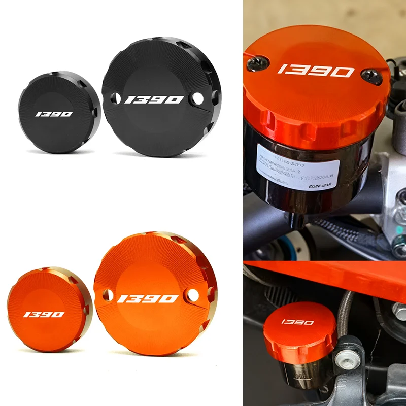 

Motorcycle Accessories Front Brake Clutch Rear Brake Fluid Reservoir Cover For KTM 1390 Super Adventure 1390 Super Duke R 2024+