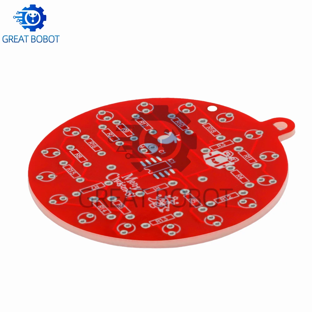NE555 Timer Module w/ Dual-Color Flashing LEDs - DIY Soldering Kit  for (Arduino-Compatible)
