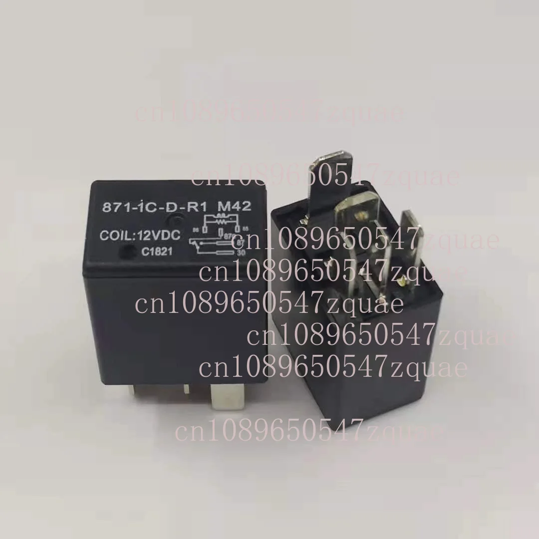 1Pc FOR SONG CHUAN 871-1C-D-R1 M42 12VDC Power Relay 5Pins