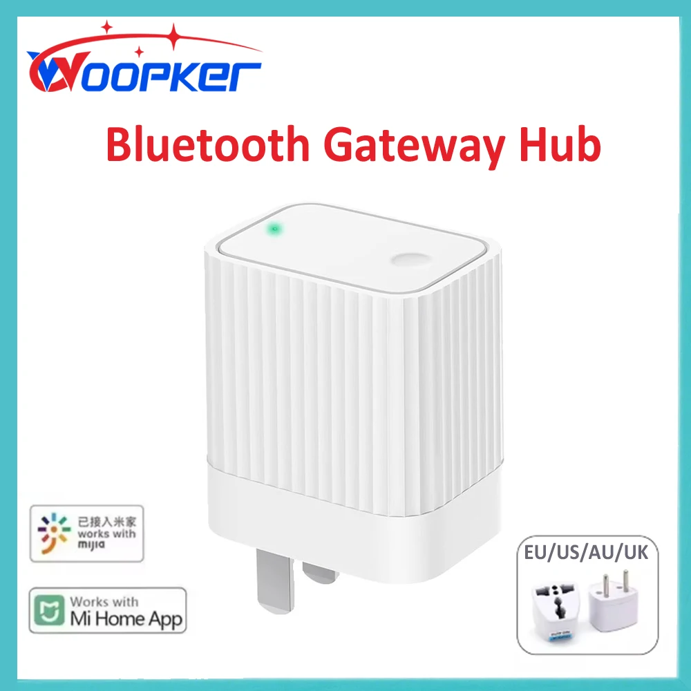 

Bluetooth-шлюз Qingping, Wi-Fi, умный концентратор, работающий с приложением Mijia, удаленный мониторинг, синхронизация данных под-устройств, умная связь, домашнее устройство