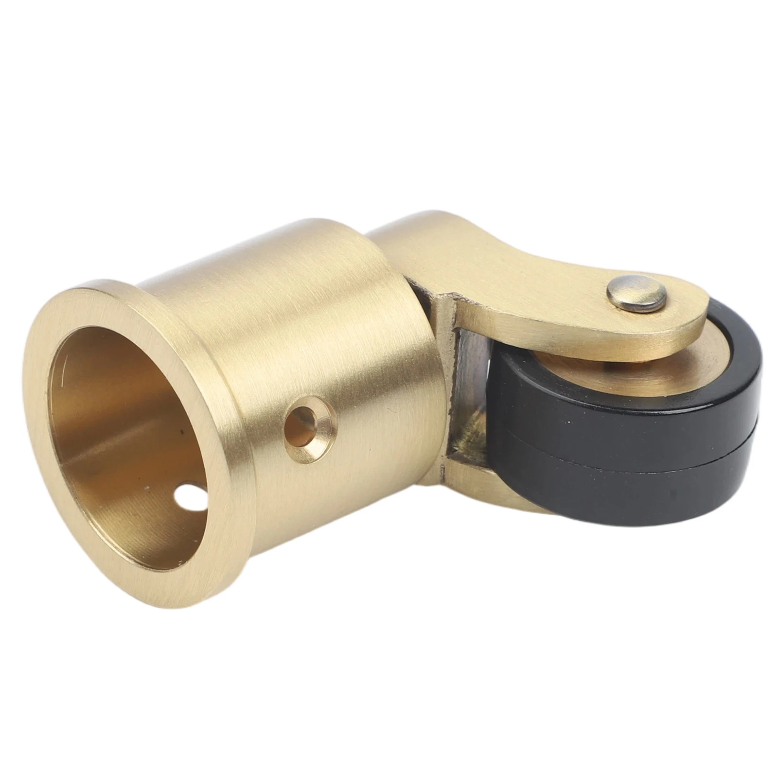 4pcs Brushed Brass Caster Wheels Designed for Furniture Mobility Including Sofas Pianos Tables and Benches 4pcs