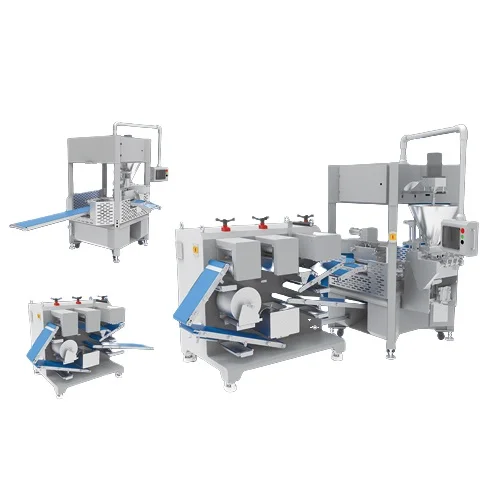 10800 pcs/h  Automatic Production Industry Line Round Dumpling Wrapper Machine Automatic Maker Dumplings Dumpling Making Machine