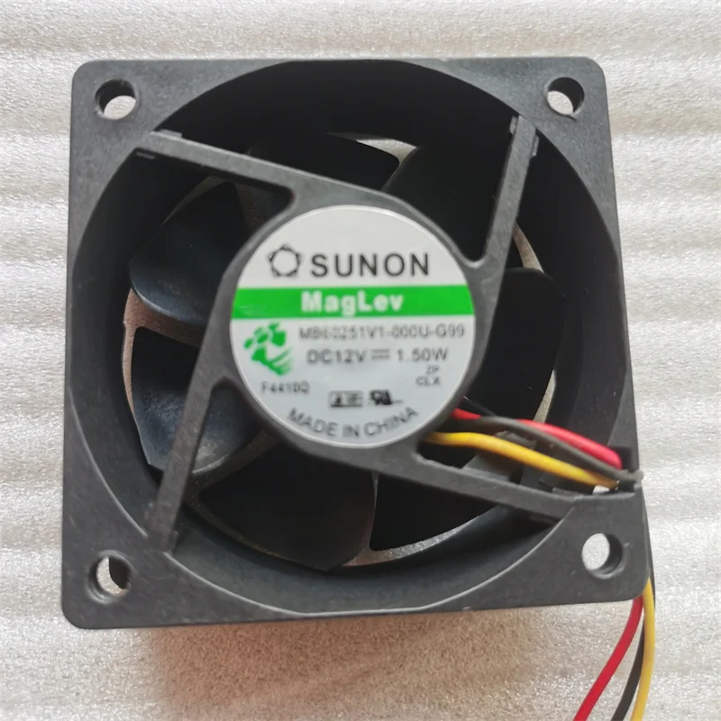 

6025 MB60251V1-000U-G99 60X60x25mm MM dc12v 1.5w cooling fan