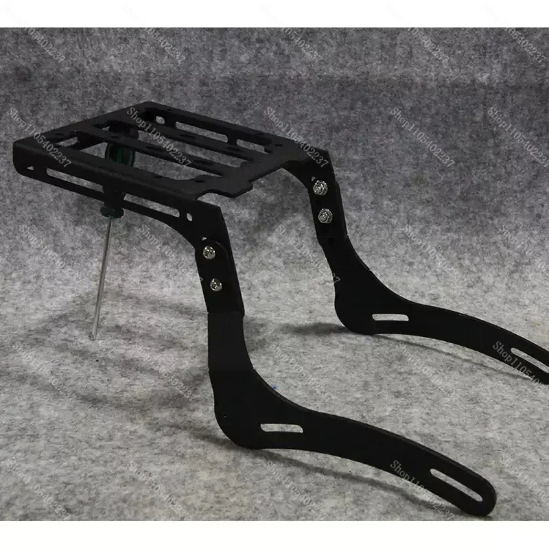 Motorcycle Rear Luggage Rack with Backrest, Trunk Mount Bracket, Modified Accessories for 1100cc Motorbike Storage Support Frame