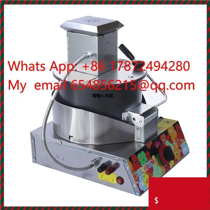 Electric Powered Industrial Cooking Pot Sweet Popcorn Maker Snack Equipment Machine