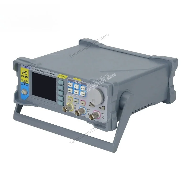 FY8300S‑20M 20‑60MHz 3‑Channel DDS Arbitrary Waveform Signal Generator With 4‑Channel TTL Level Output Lab Signal Source