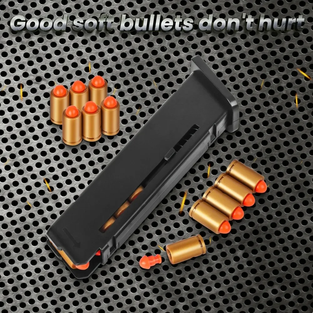 Shell Auswerfen Spielzeug Pistole Kugeln für M1911 SIG17 USP Spielzeug Pistole Wiederverwendbare Zubehör Schießen Spiel Weihnachten Geschenke für Kinder Erwachsene – Detail 12