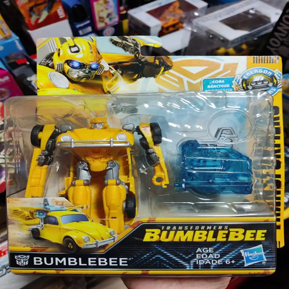 Original Classic Hasbro Transformers Energy Enhancement Series Bumblebee Cartoon Anime Mobile Humanoid Toy Model Birthday Gift