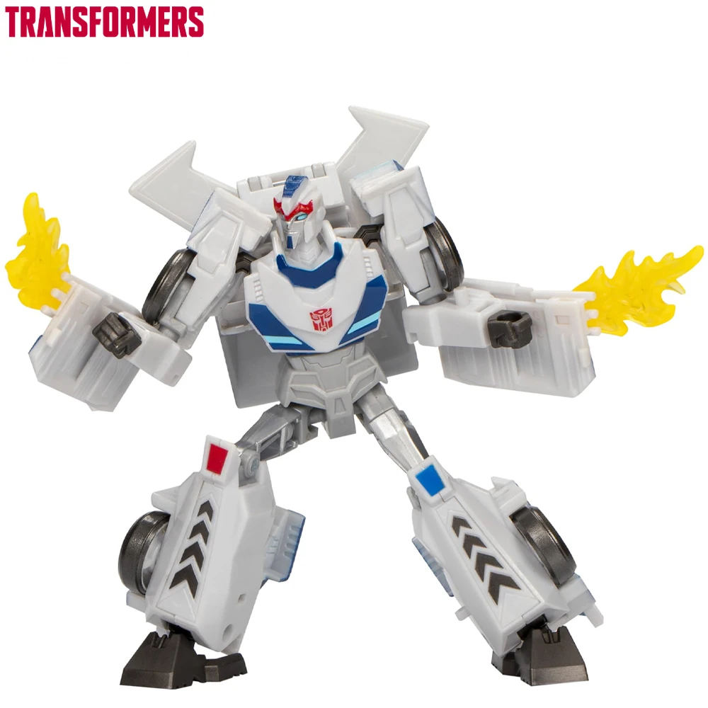 Transformers Earthspark Deluxe Class Prowl 5-inch robotactiefiguur, converteert in 12 stappen, interactief speelgoed