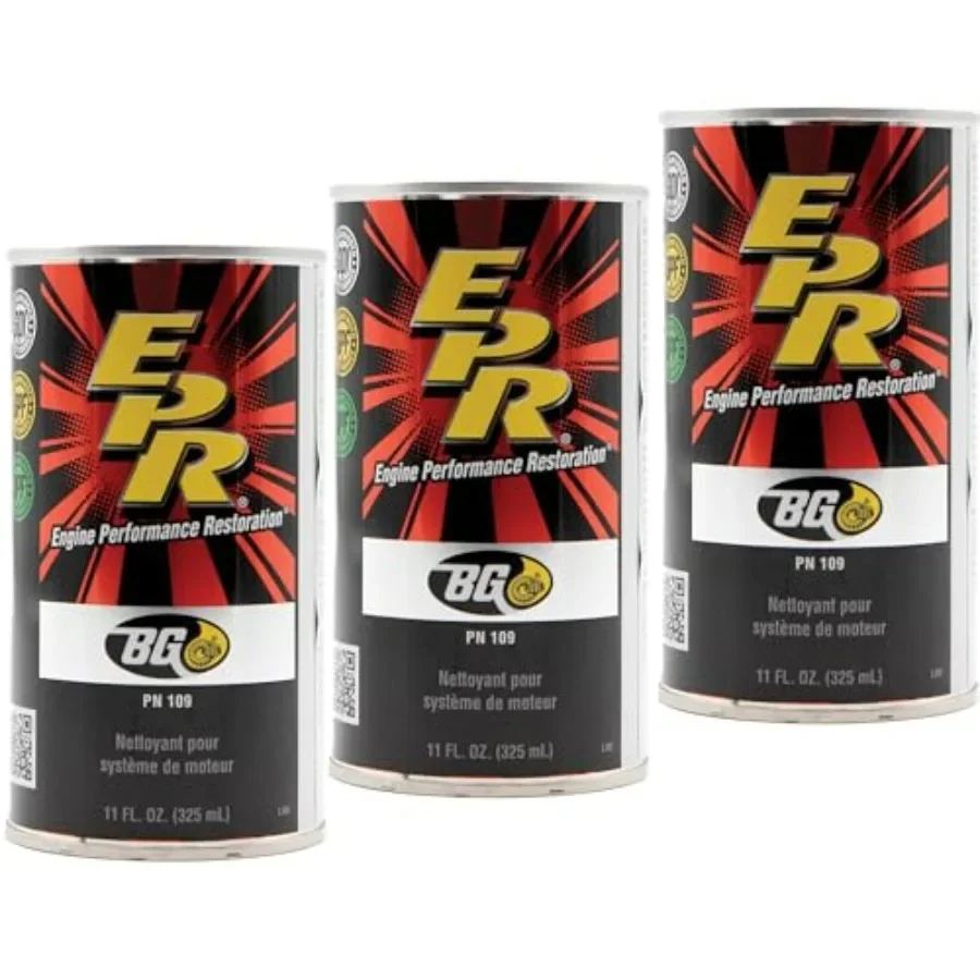 

3 cans of EPR Engine Performance Restoration for enhanced engine efficiency and power output ideal for highperformance vehicles