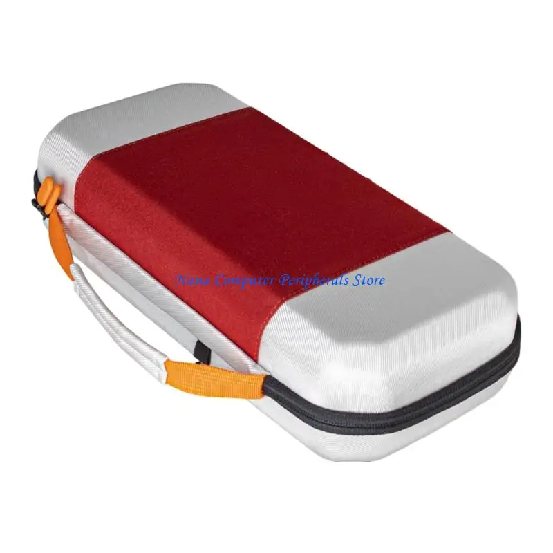 F68C Keyboard Storage Case for 75% Layout with Molded Hard Shell, Two-Way Opening, and Accessory Area for Office Carry, Study