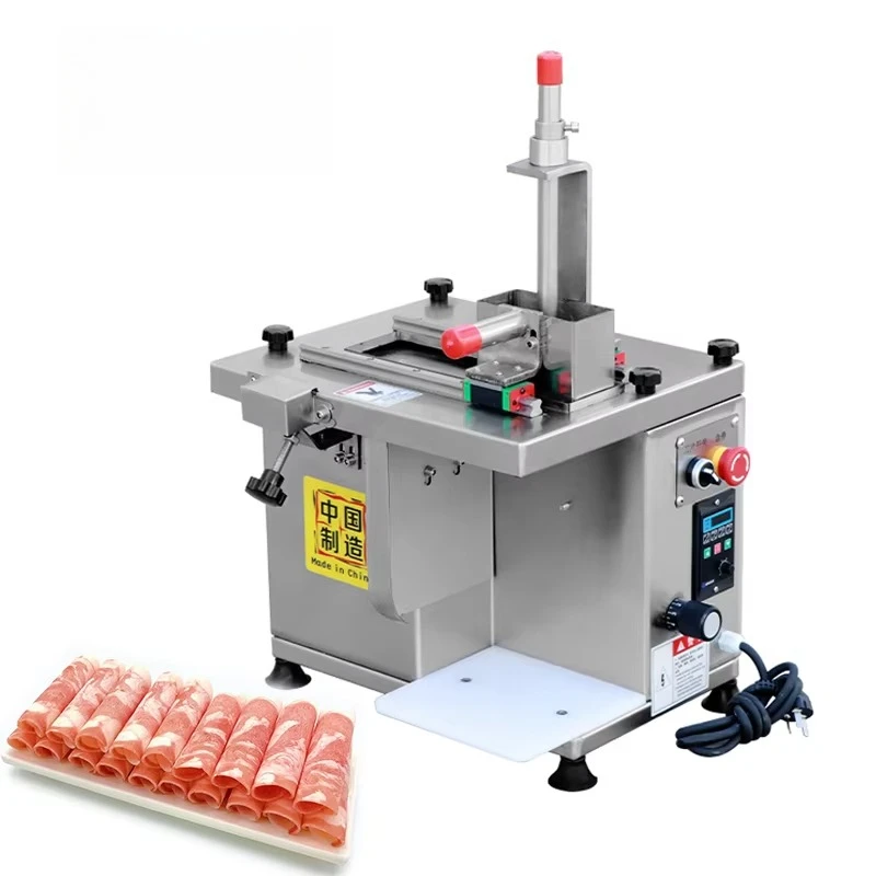 

Small Sized Fresh Meat Slicer Beef And Mutton Slicer Electric Meat Slicer For Hot Pot Sliced Meat