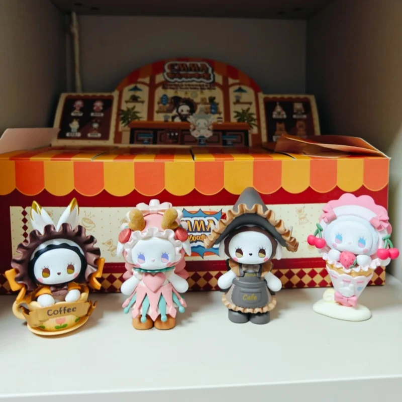 

Genuine Emma Secret Forest Coffee Shop Series Blind Box Designer Toys Holiday Gift Desktop Ornaments Pendant Sweet Doll Gk