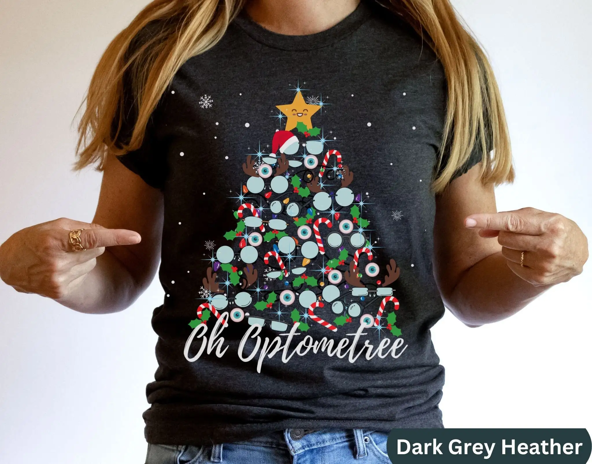 Optometrist Optometry Christmas T Shirt Sweat S For Ophthalmologist Eye Doctor Graduation