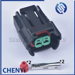 2 Pin female Auto waterproof connector Fuel injector wiring harness Plug 06A973722 6189-0735 6189-0785 06A 973 722