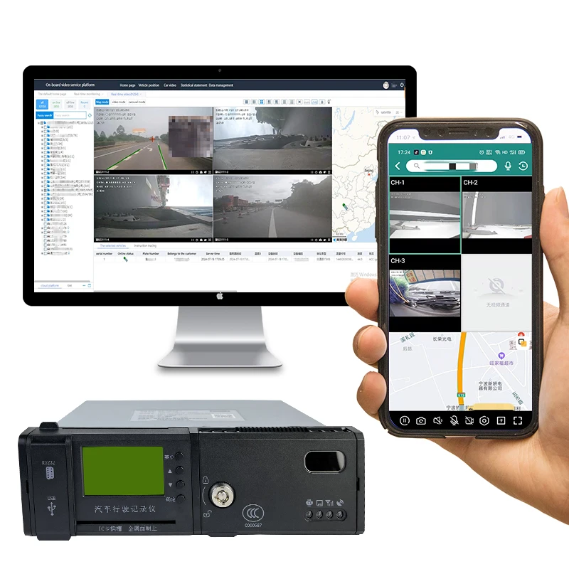 2026 4k Dashcam 3 Channel Ada Mdvr Offline Tracker Car Security System Car Camera And Recorder Dvr 4g Dvr Online For Vehicle