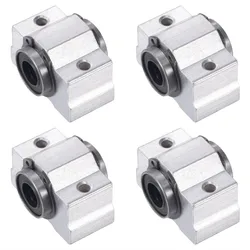 4 pz SC10VUU SC10V SCV10UU SCV8 SCV16 SCV12 cuscinetto lineare blocco di cuscino fai da te per 10mm unità di cuscinetti a scorrimento lineare parti del Router di CNC