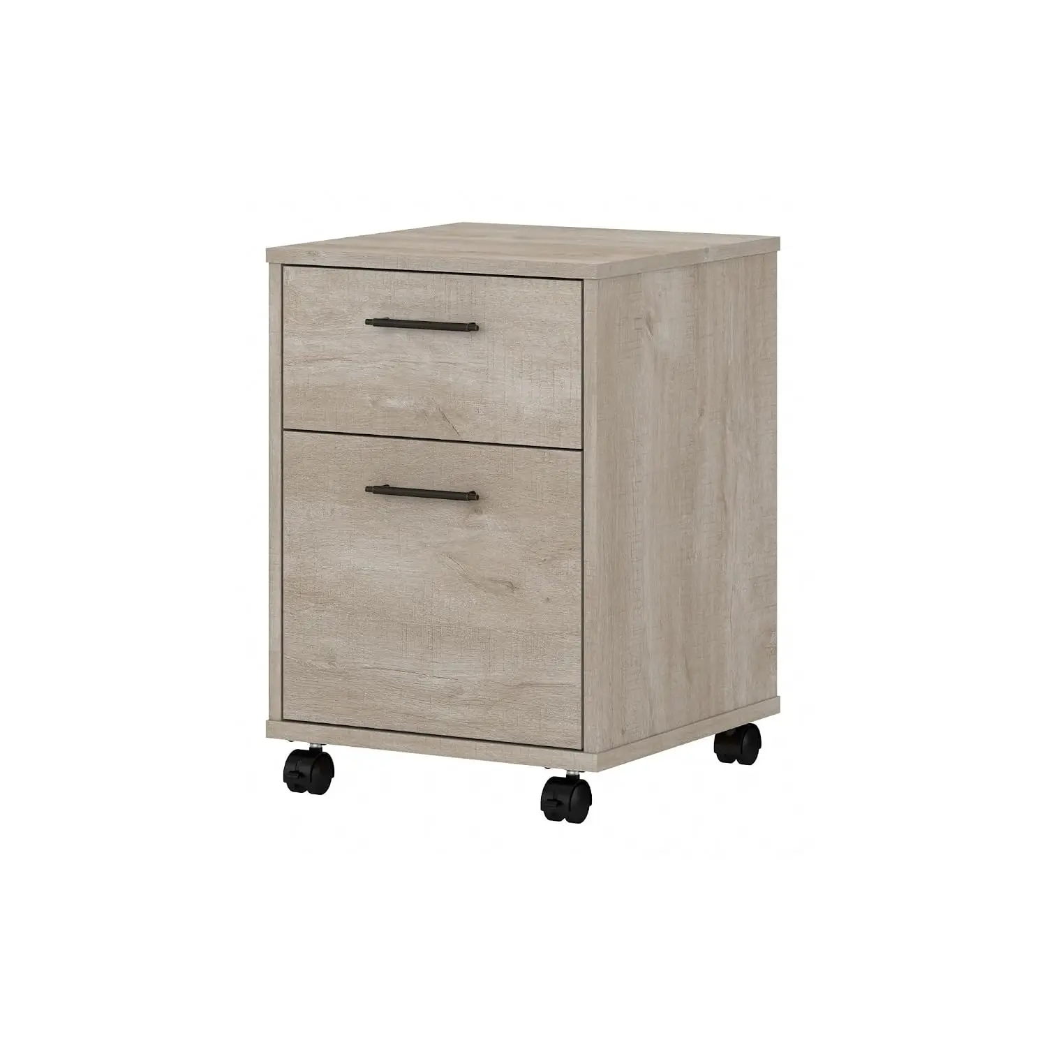 2 Drawer Mobile File Cabinet, Rolling Storage Cabinet for Home Office, Metal, Customized