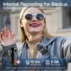 BOYA BOYAMIC Professionelles kabelloses Lavalier-Ansteckmikrofon für iPhone und Android-Kamera, Youtube-Streaming, Aufnahme, Interview, Vlogs 3