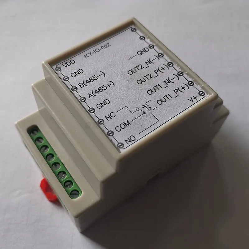 Controlador de válvula de solenoide de pulso, módulo de controlador de pulso de tiempo programable positivo y negativo, 485 ModBus RTU