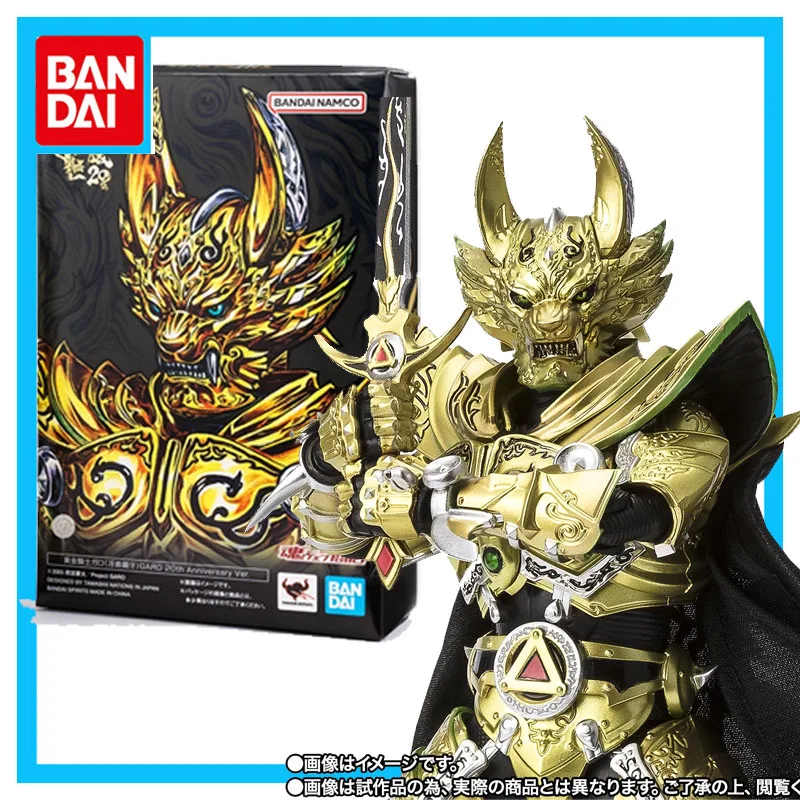 

Bandai Original Genuine Masked Rider Saejima Kouga 20th Anniversary Action Figure Toys for Boys Girls Gift Collectible Ornaments