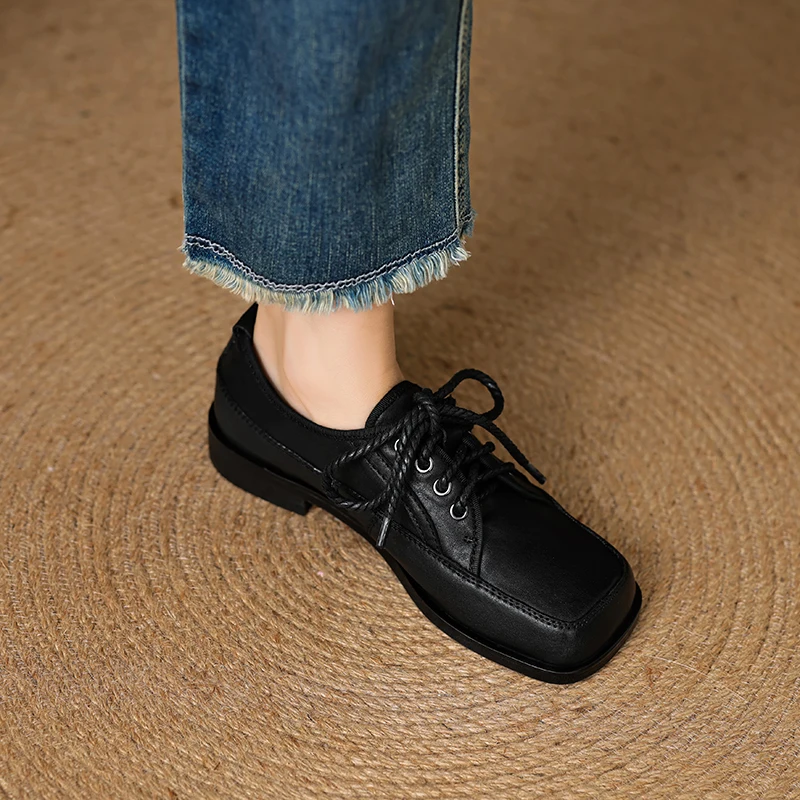 Женская обувь из натуральной к – обзор и цена Oxford Lace Up Women