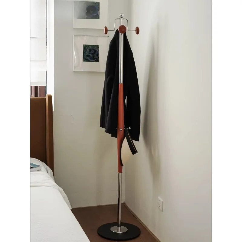 Coat rack medieval hanger floor-to-ceiling bedroom household entrance simple storage rack