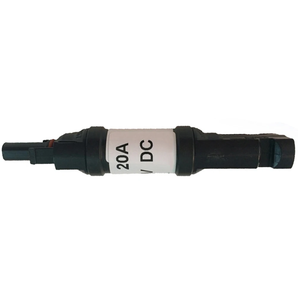20A 1000V Photovoltaic Fuse Holder for Solar Panel Groups and Solar Controllers Compatible with 2.5 sq mm 4 sq mm 6 sq mm
