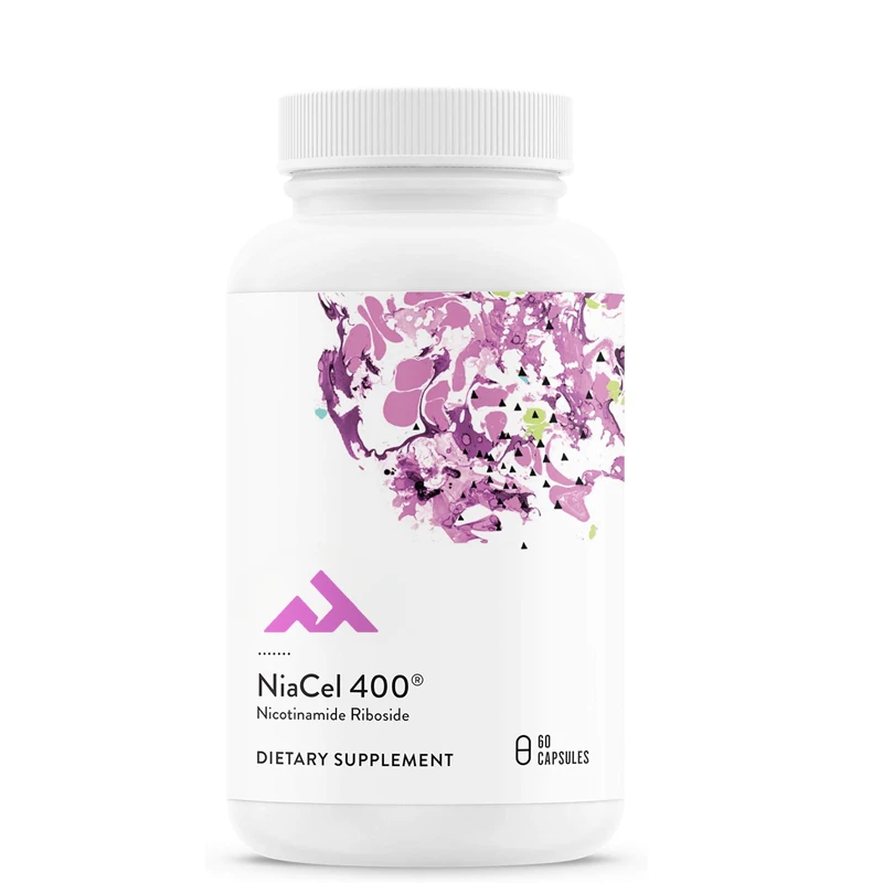 

NiaCel 400- Nicotinamide Nucleoside Supplement - Supports Healthy Aging, Cellular Energy Production - Gluten Free -60 Capsules