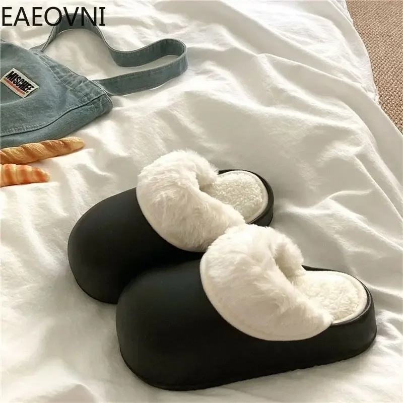 Slippers Men's Home Couple Slipper Round Toe Soft Comfortable Water Proof Lightweight Shoes Indoor House Designed Young Fashion