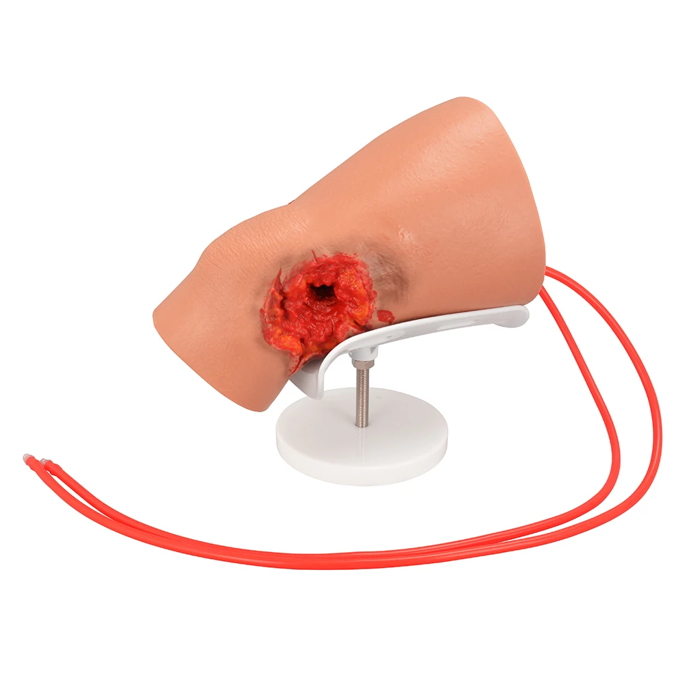 Ultrassist Knee Gunshot Wound Trainer GSW Hemorrhage Control Packing Model Stop The Bleed Kit for Paramedics First Aid Training