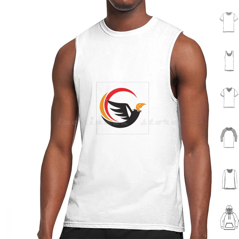 Condor Rising Tank Tops Print Cotton