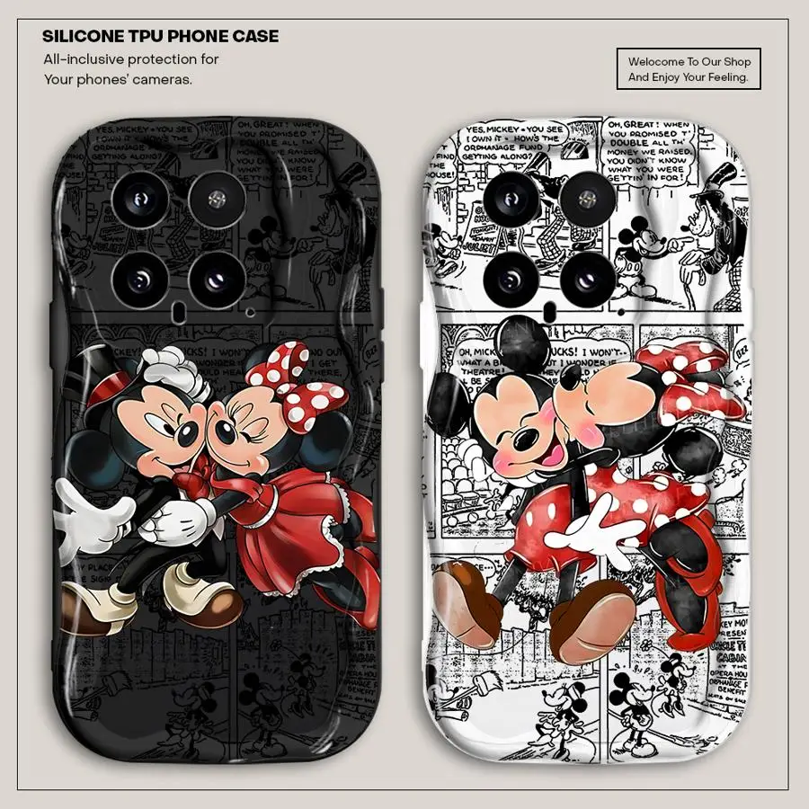 حافظة لهاتف Xiaomi Mi 12T Pro 12 Lite 11 Lite من ديزني ميكي كيوت ميني سوفت فوندا