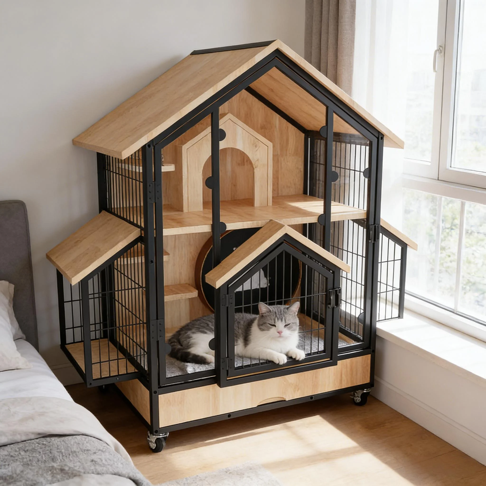 Pet Supplies Wholesale - Powerful Factory Direct Sales Modern Wood