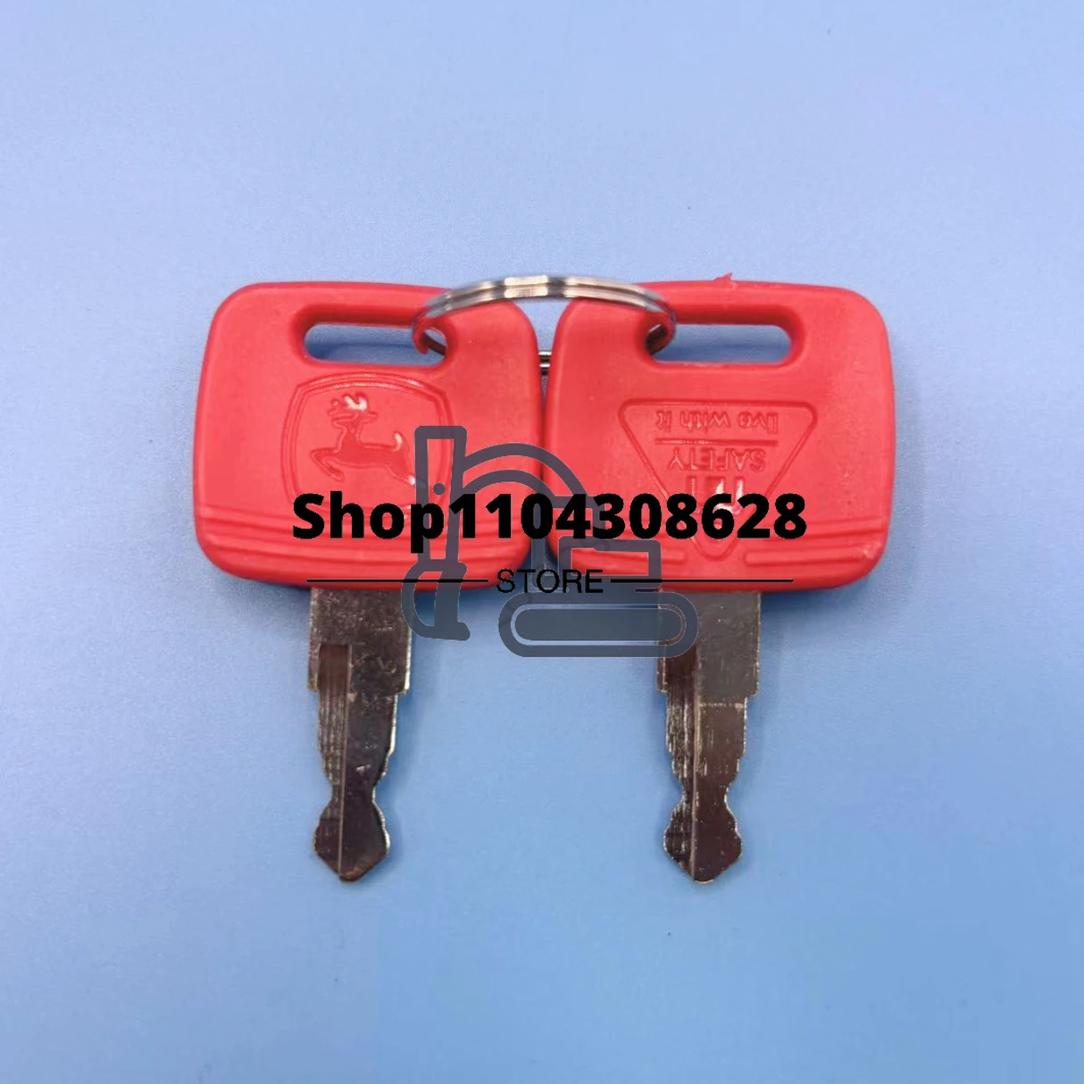 2/10Pcs for John Deere Tractor Ignition Keys OEM RE183935 RE43492 RE71557 Models 6010 6110 6210 6310 6410 6510 6610 6810 6910