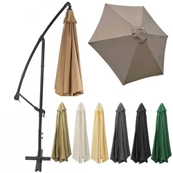 UV Protection Parasol Sunshade Umbrella Cover 3 Meters Garden Umbrella Cover Waterproof Beach Canopy Replacement Cover 6/8 Ribs