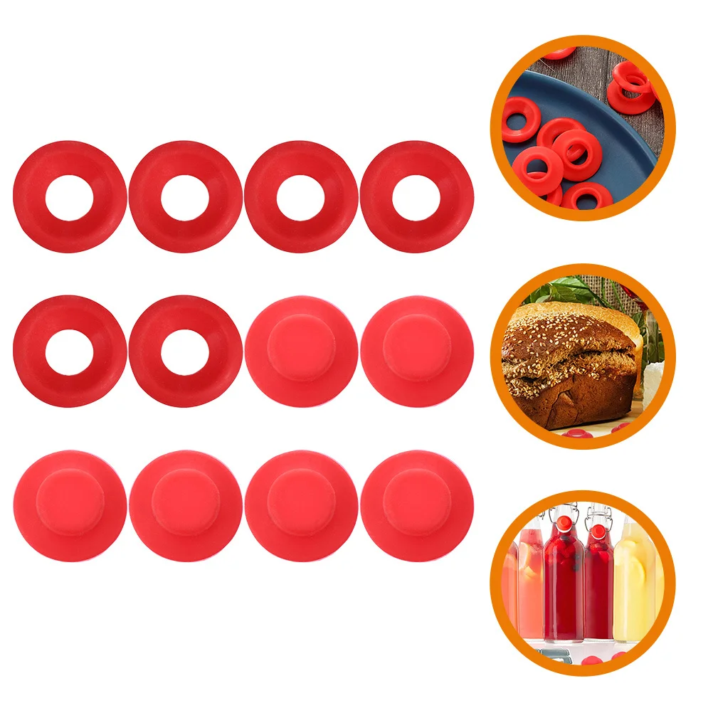 

12pcs Beer Replacement Seal Gaskets For Fermentation Bottles Swing Top Bottle Sealing Gasket Home Brew Bottle Gaskets