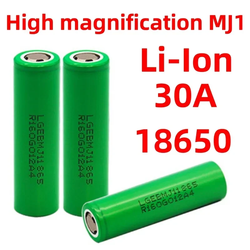 

Brand new 100% original 18650 MJ1 3.7V 3500mAh lithium-ion rechargeable battery, used for cameras, microphones, e-cigarettes