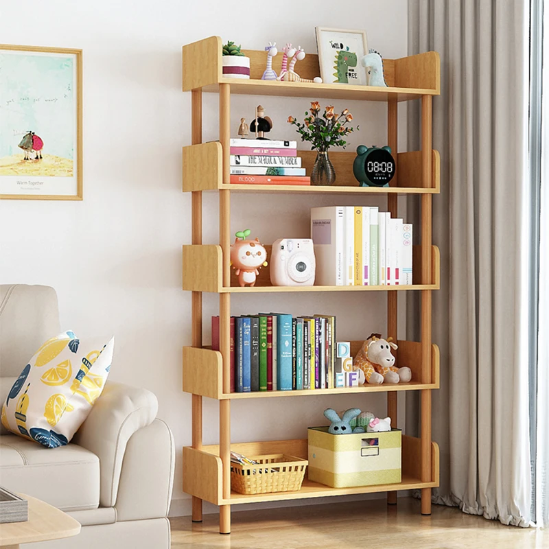 Modern Filing Book Shelf Kids Stationery Children Corner Book Shelf Bedroom Libreria Estanteria Furniture Living Room BL50BS