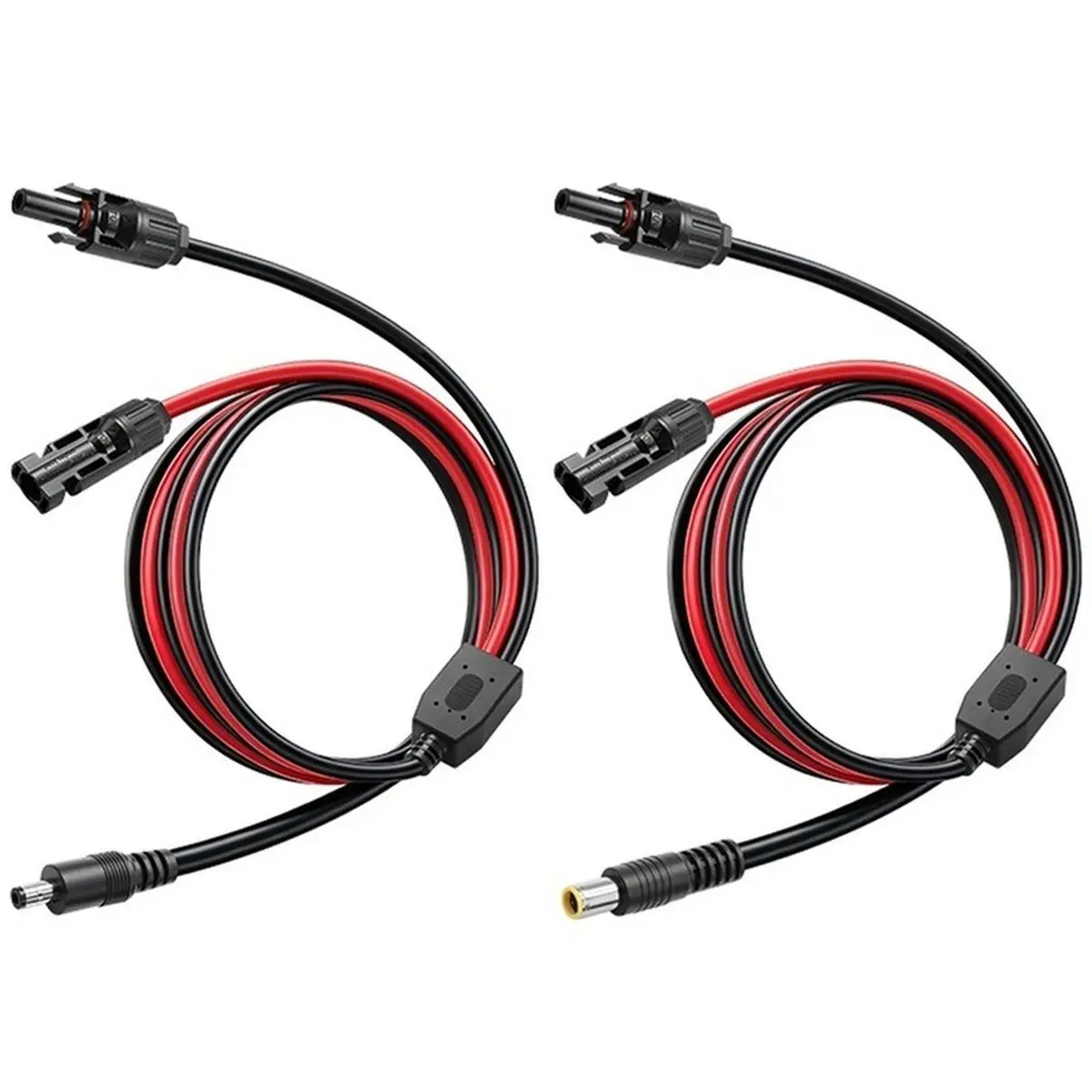 16AWG for to DC5521/DC7909 Solar Panel Adapter Extension Wire for Car RV Off-Grid Solar Charging DC5521