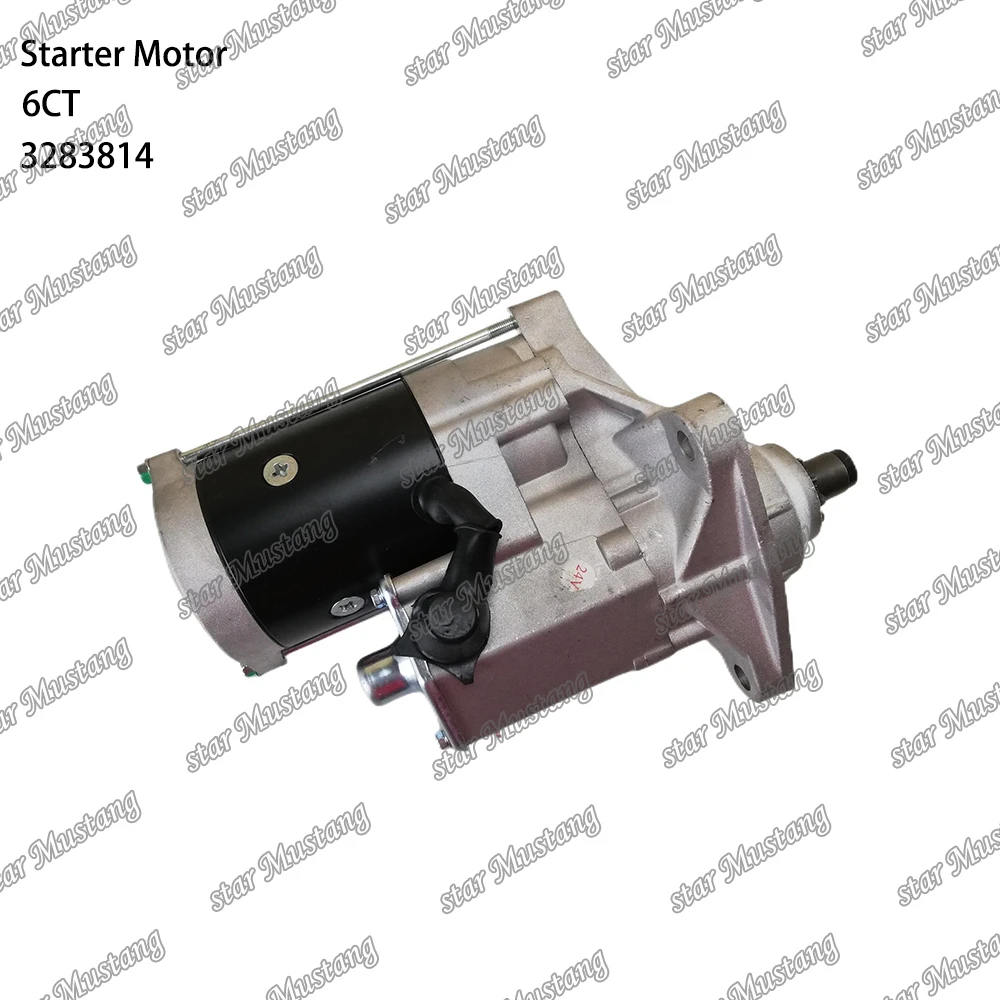 6CT R300 Starter Motor 24V 10T 5.5KW 3283814 3415537 5256984 Suitable For Cummins Engine Parts