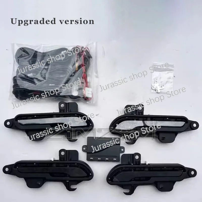 

Latest Model Y Electric Smart Auto Door Handle Reduction Gear Colorful Handlebar with LED For Tesla Model3/y Highland 2024