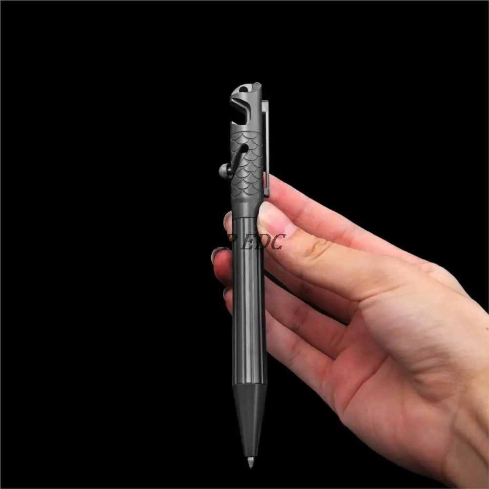 

Titanium Alloy Business Signature Pen Creative Personalized Pen Convenient Writing Ball Pens Outdoor Tool